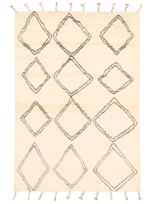 Tapis arlequin 5'4" x 7'8" en laine