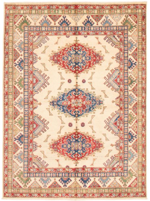 Afghan Finest Ghazni 5'8" x 7'8" Hand-knotted Wool Rug 