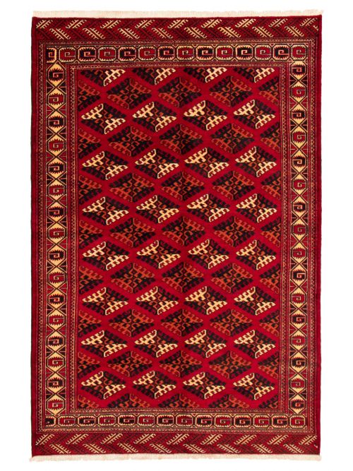 Turkmenistan Yamout 7'0" x 10'8" Hand-knotted Wool Rug 