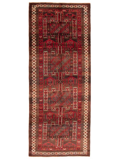 Persian Style 5'2" x 12'11" Hand-knotted Wool Rug 