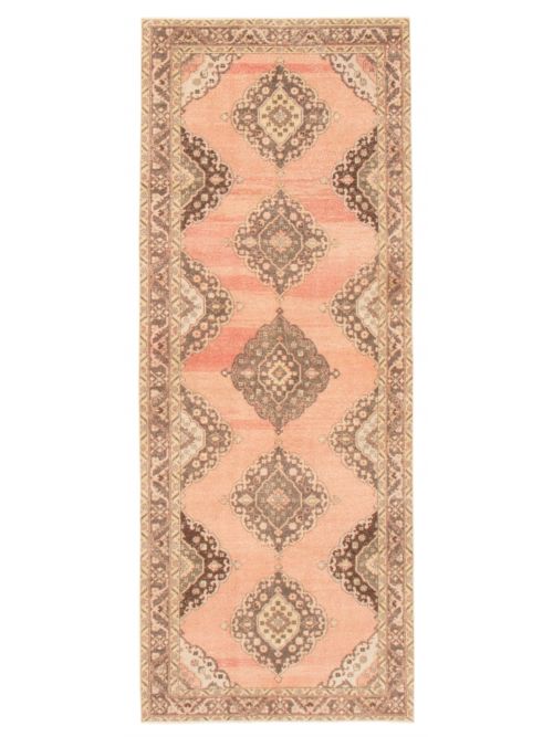 Turkish Anadol Vintage 4'8" x 12'8" Hand-knotted Wool Rug 