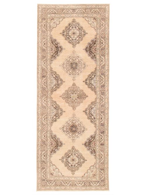 Turkish Anadol Vintage 4'11" x 12'5" Hand-knotted Wool Rug 
