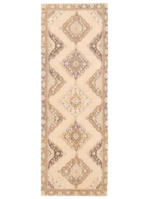 Turkish Anadol Vintage 4'2" x 12'3" Hand-knotted Wool Rug 
