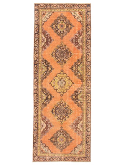 Turkish Anadol Vintage 4'3" x 12'0" Hand-knotted Wool Rug 