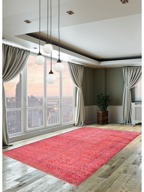 Turkish Color Transition 3'11" x 9'7" Hand-knotted Wool Rug 