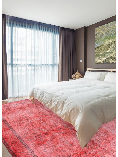 Turkish Color Transition 4'0" x 9'8" Hand-knotted Wool Rug 