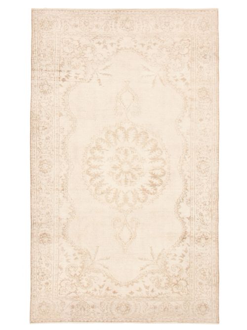 Turkish Melis Vintage 6'4" x 10'8" Hand-knotted Wool Rug 
