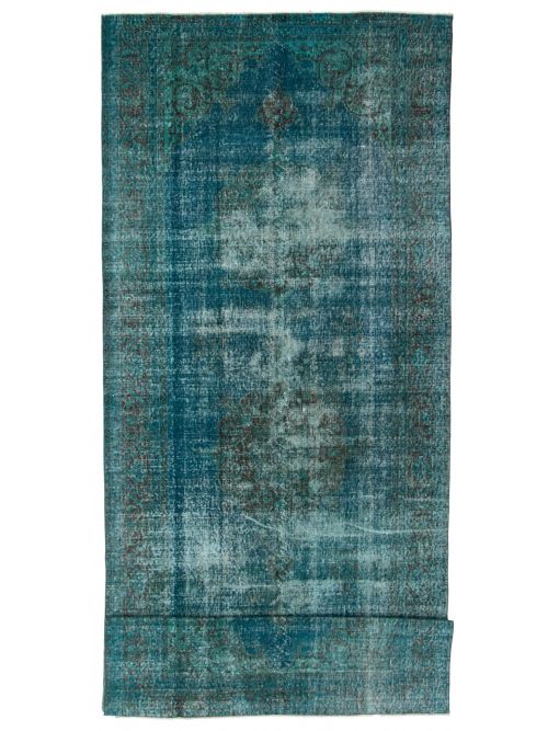 Turkish Color Transition 5'0" x 12'10" Hand-knotted Wool Rug 