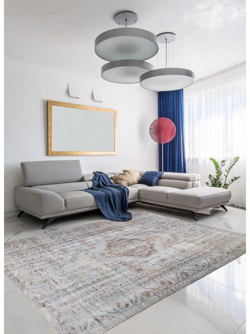 Turkish Color Transition 5'11" x 9'4" Hand-knotted Wool Rug 