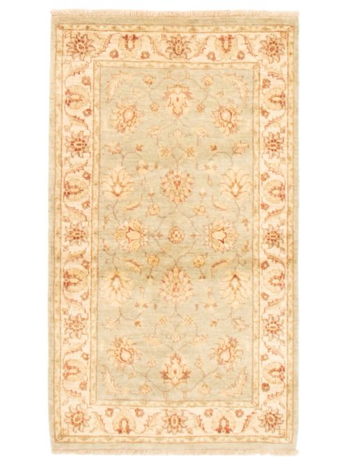 Pakistani Peshawar Oushak 3'0" x 5'4" Hand-knotted Wool Rug 