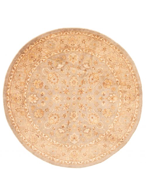 Pakistani Peshawar Oushak 9'0" x 9'0" Hand-knotted Wool Rug 