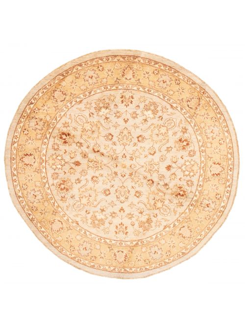 Pakistani Peshawar Oushak 8'10" x 8'11" Hand-knotted Wool Rug 