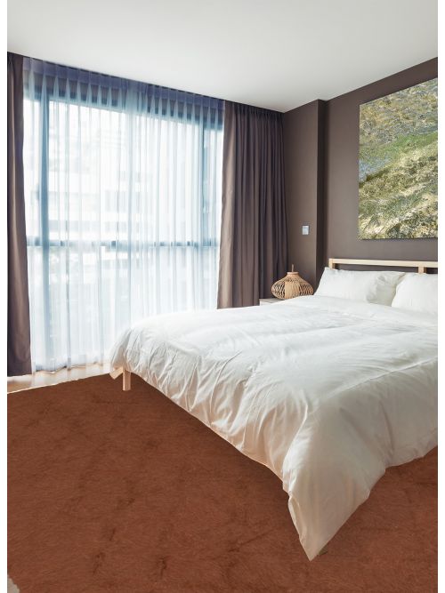 Turkish Eden Flokati 9'8" x 13'6" Flat-Weave Wool Rug 