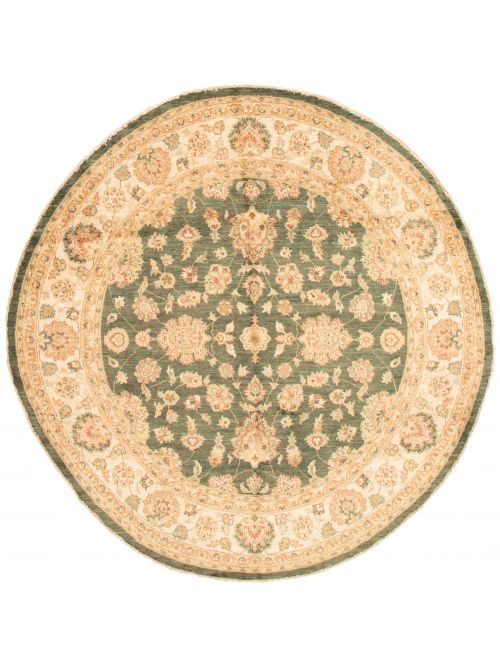 Tapis peshawar oushak 9'0" x 9'0" en laine