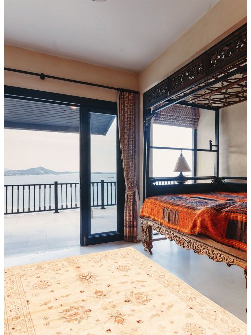 Tapis chobi 4'9" x 6'6" en laine