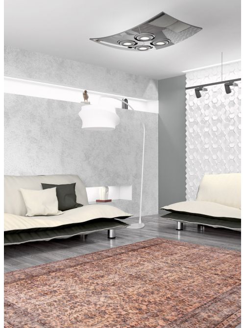 Turkish Color Transition 5'5" x 8'5" Hand-knotted Wool Rug 
