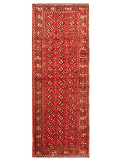 Persian Style 3'7" x 9'9" Hand-knotted Wool Rug 