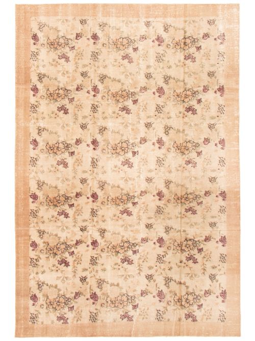 Turkish Melis Vintage 7'2" x 10'6" Hand-knotted Wool Rug 