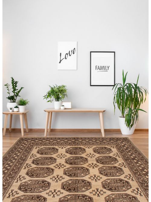 Tapis akhjah 6'4" x 9'6" en laine