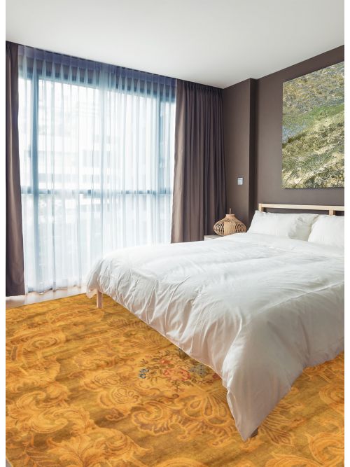 Nepal Aubusson 7'9" x 9'4" Hand-knotted Wool Rug 