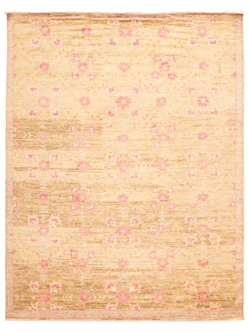 Pakistani 18 Of 20 Pak Finest Oushak 9'1" x 11'7" Hand-knotted Wool Rug 