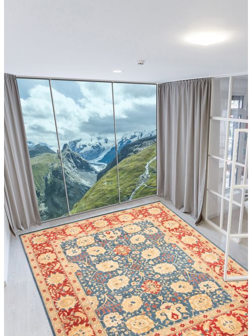 Tapis pako persan 12'1" x 14'9" en laine