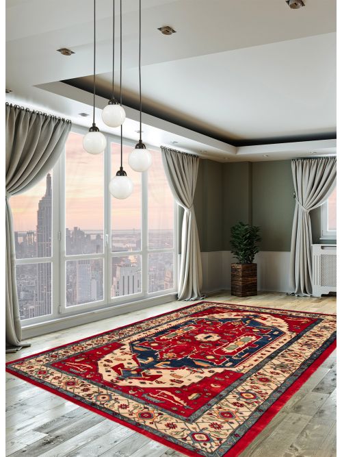 Afghan Chobi 11'9" x 18'7" Hand-knotted Wool Rug 