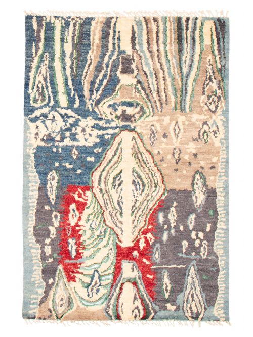 Pakistani Pak Finest Marrakesh 5'8" x 8'7" Hand-knotted Wool Rug 