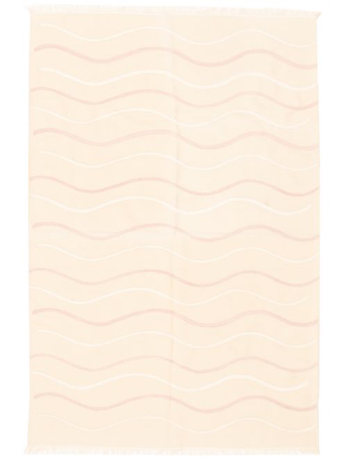 Indian Cambridge 6'0" x 9'0" Flat-Weave Wool Kilim 