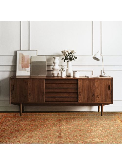 Nepal Silk Touch 6'1" x 9'0" Hand-knotted Silk, Wool Rug 