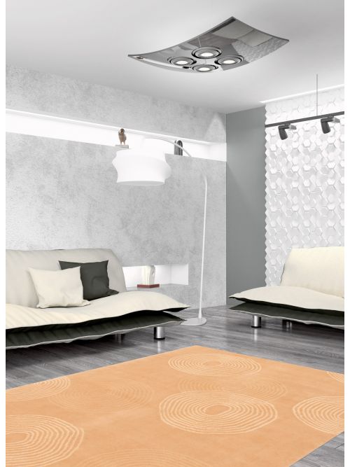 Nepal Aurora 5'1" x 7'10" Hand-knotted Wool Rug 