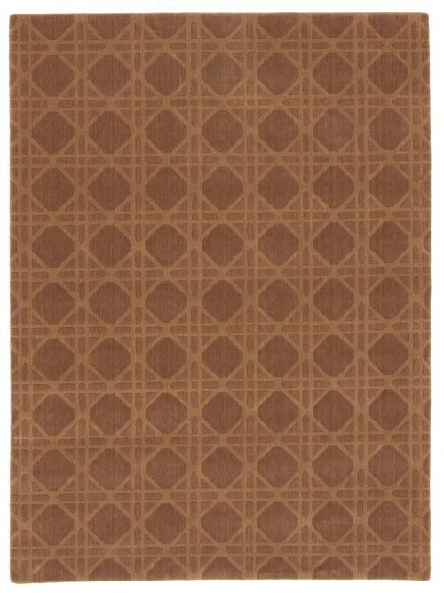 Chinese Nepal 5'7" x 7'7" Power Loomed Wool Rug 