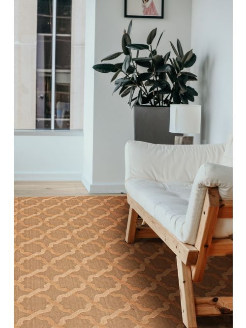Chinese Nepal 5'7" x 7'5" Power Loomed Wool Rug 