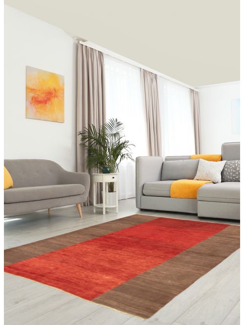 Indian Kashkuli Gabbeh 5'0" x 7'2" Hand-knotted Wool Rug 