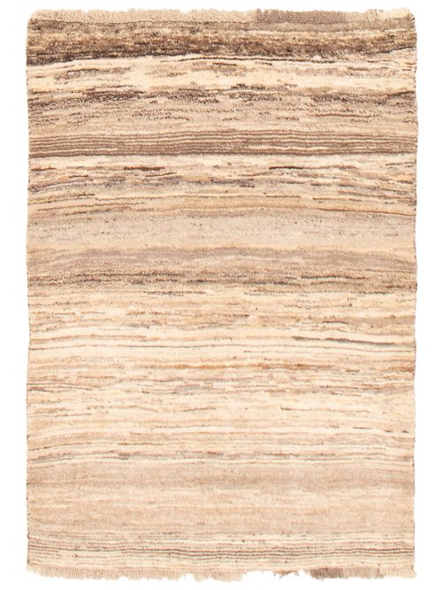 Persian Style Kashkuli Gabbeh 3'1" x 4'2" Hand-knotted Wool Rug 