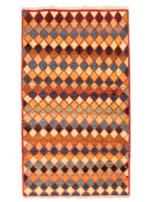 Tapis style persan kaskhuli gabbeh 3'7" x 6'4" en laine