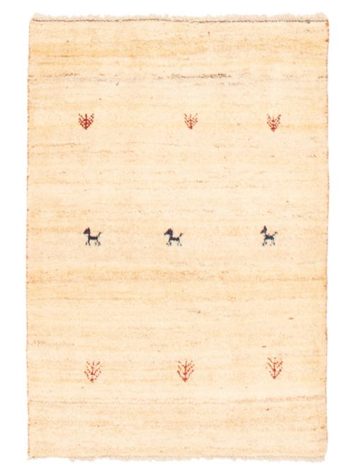 Persian Style Kashkuli Gabbeh 3'3" x 4'9" Hand-knotted Wool Rug 