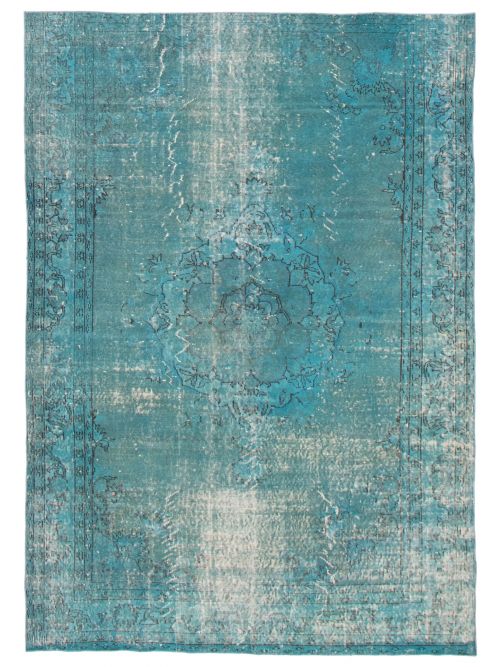 Turkish Color Transition 5'10" x 8'5" Hand-knotted Wool Rug 