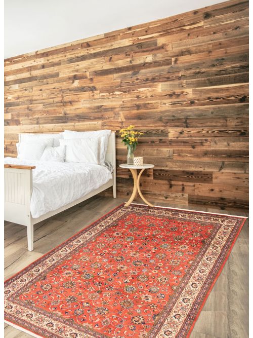 Persian Style 6'6" x 10'0" Hand-knotted Wool Rug 