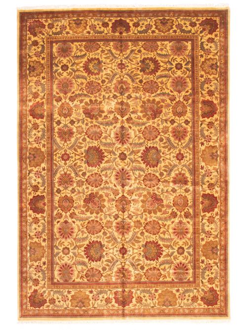 Indian Finest Agra Jaipur 12'0" x 18'1" Hand-knotted Wool Rug 