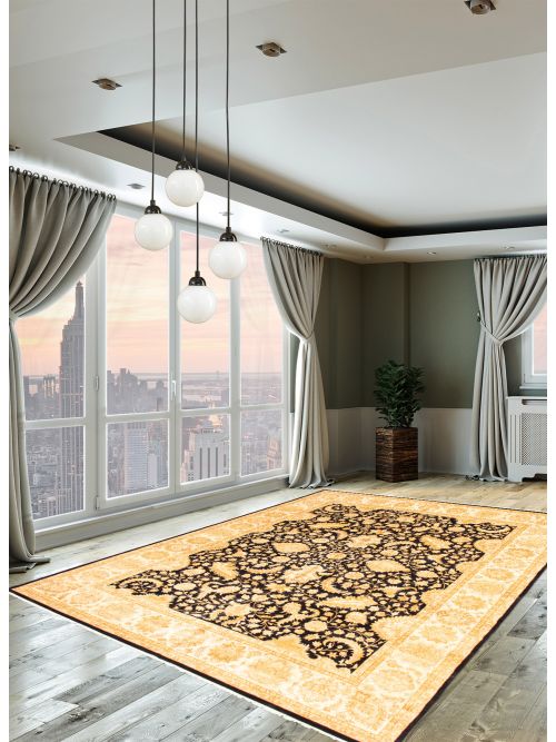 Indian Finest Agra Jaipur 12'0" x 15'4" Hand-knotted Wool Rug 