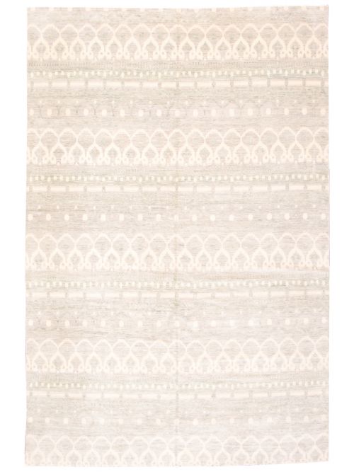 Indian Mystique 12'2" x 18'4" Hand-knotted Wool Rug 