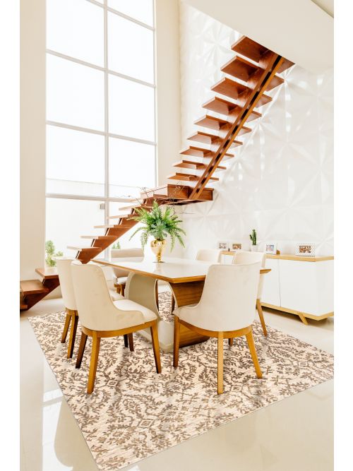 Indian Mystique 12'1" x 18'1" Hand-knotted Wool Rug 