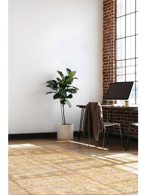 Indian Mystique 12'1" x 14'9" Hand-knotted Wool Rug 