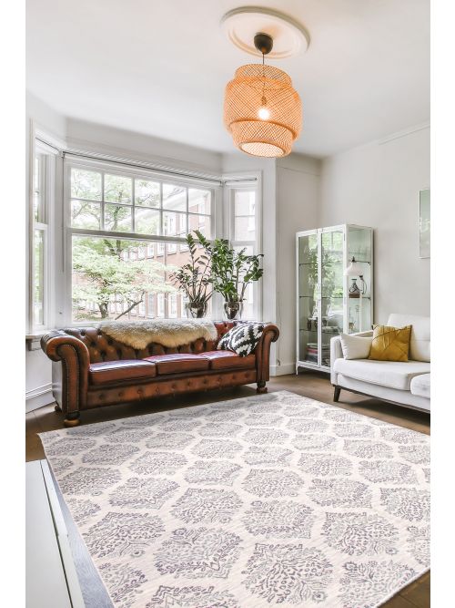 Indian Mystique 12'3" x 15'4" Hand-knotted Wool Rug 