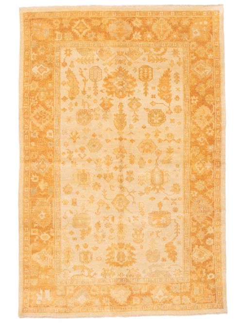 Turkish Anatolian Authentic 5'11" x 8'10" Hand-knotted Wool Rug 