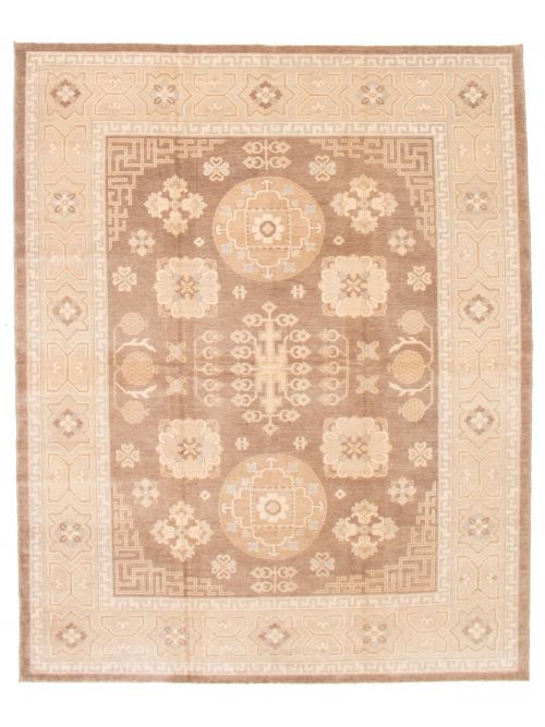 Turkish Anatolian Authentic 8'0" x 10'0" Hand-knotted Wool Rug 