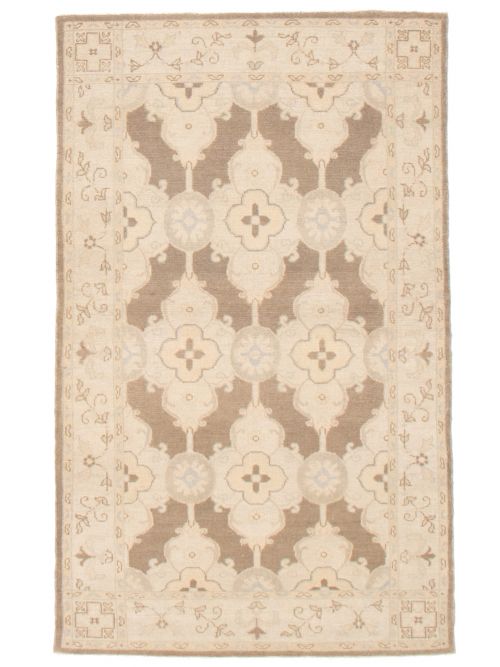 Turkish Anatolian Authentic 4'0" x 6'0" Hand-knotted Wool Rug 
