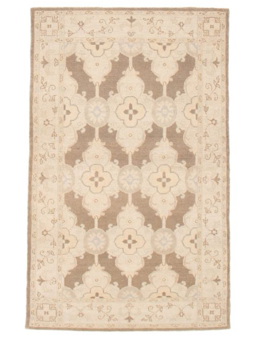 Turkish Anatolian Authentic 3'10" x 5'10" Hand-knotted Wool Rug 