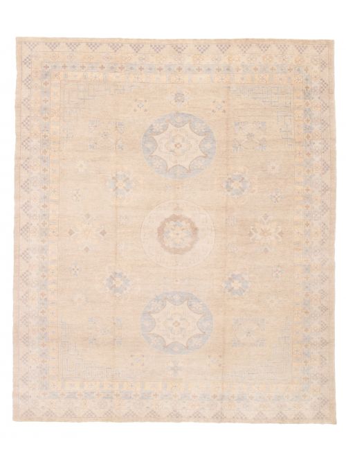 Turkish Anatolian Authentic 8'2" x 10'3" Hand-knotted Wool Rug 